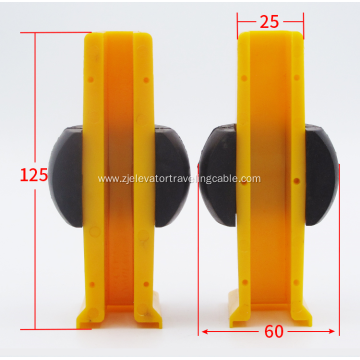 Car Guide Shoe Insert for ThyssenKrupp Lifts L=125mm